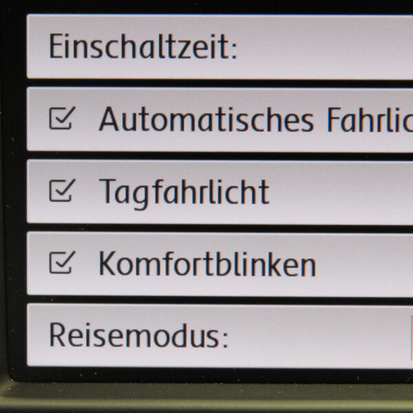 Codierung Tagfahrlicht mit VCDS