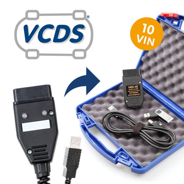 Upgrade Multiscan+CAN auf HEX-V2 10-VIN Basiskit