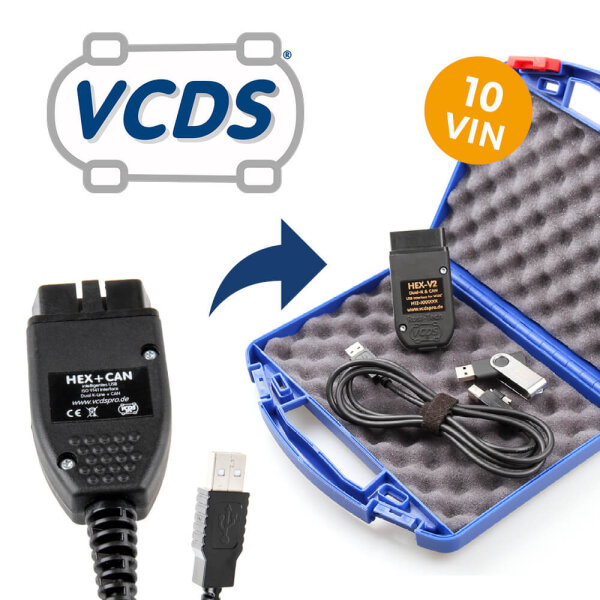 Upgrade HEX+CAN-USB to HEX-V2 10-VIN Basiskit Immediate Shipping