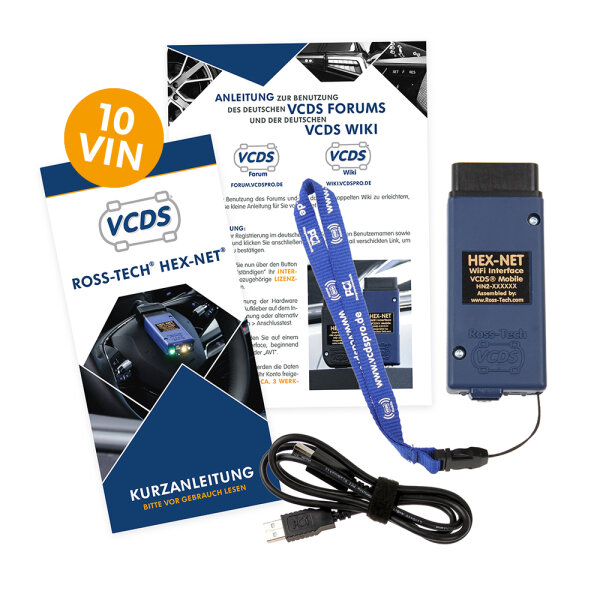 Upgrade HEX-MICRO-CAN to HEX-NET 10-VIN Bulk Immediate Shipping