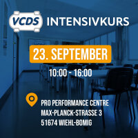 VCDS Intensivkurs nahe dem Zentrum Deutschlands Mittwoch, 23. September 2026